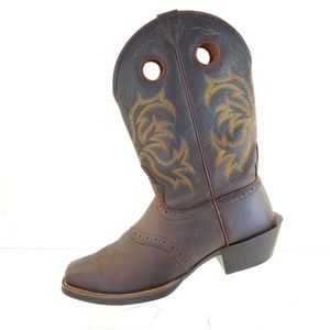 justin stampede punchy cowboy boots